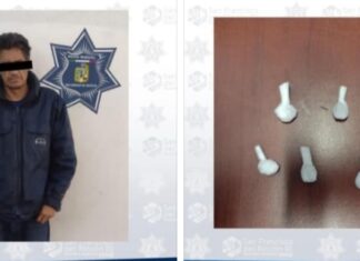 Detienen a un sujeto en posesión de droga que contaba con orden de aprehensión vigente en San Francisco del Rincón