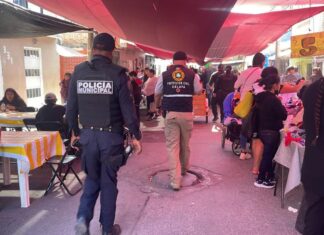 Autoridades Municipales de Celaya mediante un operativo por fiesta decembrinas ha decomisado 300 Kg de pirotecnia.