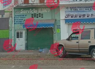 Un hombre fue asesinado a balazos en la zona centro en Salvatierra.