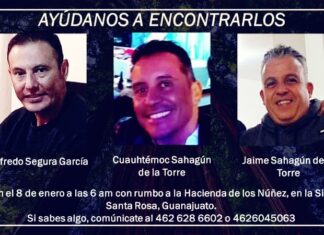 Reportan a tres hermanos irapuatenses desaparecidos desde el 8 de enero, salieron de sus domicilios hacia la Sierra de Santa Rosa, en Guanajuato.