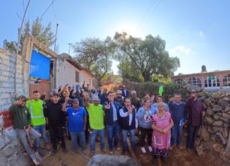 Todo un éxito programa “Trabajemos Juntos” en la comunidad de las Cruces.