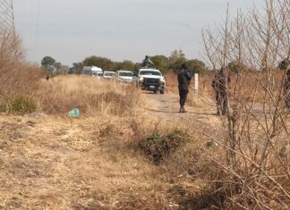 Encuentran tres cuerpos en avanzado estado de descomposición en fosa clandestina en la comunidad de San Antonio de las Maravillas, en Juventino Rosas.