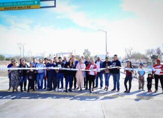 ENTREGAN PUENTE VEHICULAR EN SIGLO XXI PARA MEJORAR LA MOVILIDAD