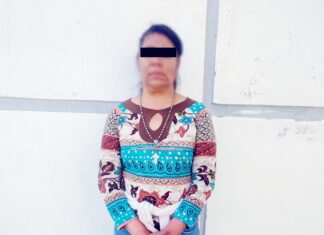 MUJER ES DETENIDA POR PRESUNTO ROBO A TIENDA DEPARTAMENTAL