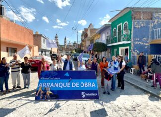 Se cumple promesa a los habitantes de la colonia Infonavit en Salvatierra.