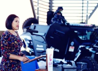 Celaya hoy es ejemplo de paciencia y trabajo, y de como se valora el esfuerzo diario de las y los policías; Secretariado Ejecutivo del Sistema Estatal de Seguridad Pública, Sophia Huett López.