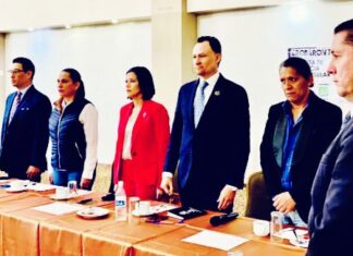 Sophia Huett López, reconoció el esfuerzo de la Mesa Ciudadana de Seguridad y Justicia de Irapuato.