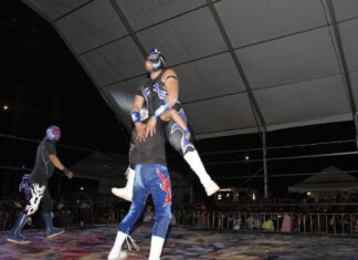 Gran función de Lucha Libre en la Feria de la Candelaria