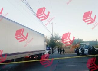Trailero murió al ser atacado a balazos después de resistirse a ser asaltado en la autopista Leon- Aguascalientes.