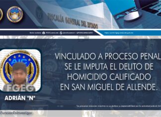 La FGE detiene a ADRIÁN “N”, presuntamente asesinó a balazos a un hombre y a su caballo en San Miguel de Allende.