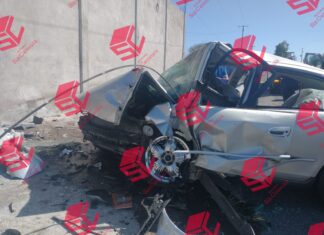 Fatal accidente en la carretera de acceso ala comunidad de El Granjenal en Yuriria, dejo un saldo de un muerto y un herido grave.