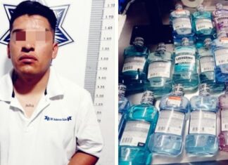 Detienen en Guanajuato a sujeto que intento robar mercancía de una tienda de autoservicio.