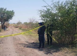 Vecinos encuentran a hombre asesinado en un lote baldío