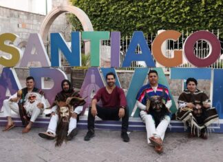 ¿Y tú, tú qué vas a hacer? con el actor Arap Bethke, en Santiago Maravatío.