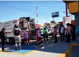 Una mujer recibió un balazo en una de sus piernas al resistirse al asalto en una tienda de conveniencia en la Avenida Valle de Santiago en Salamanca.