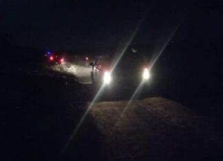 El cadáver putrefacto y carcomido de un hombre fue encontrado en una brecha.