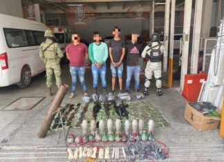 Sedena captura a cinco presuntos miembros de célula delincuencial