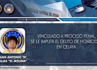 “El Molina” fue detenido como presunto responsable del asesinato de “El Feyin” en la colonia San Juanico, en Celaya.