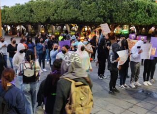 Marchan en Valle de Santiago para exigir justicia por Claudia.