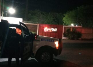 Quema de pastizal alcanzo el Arco Industrial en Villagran, no hay información oficial al respecto.