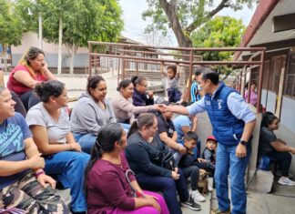 Se entregan rehabilitaciones de bardas perimetrales en escuelas de Salvatierra.