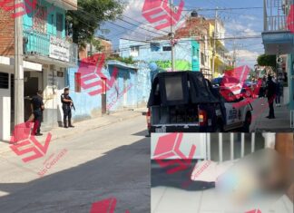 Una pareja fue asesinada a balazos al interior de un negocio de compra de oro en la colonia Obrera, en León.