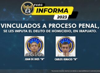 Esclarece Fiscalía General del Estado homicidio de un taxista en Irapuato.