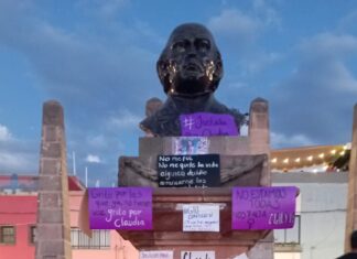 Piden justicia Claudia «No fue suicidio, fue femicidio»