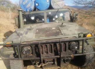 ATAQUE ARMADO EN BASE MOVIL DE LA SECRETARIA DE LA DEFENSA NACIONAL (SEDENA) DEJO UN SALDO DE DOS ELEMENTOS MUERTOS Y DIEZ HERIDOS