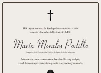 Nos unimos a la pena que embarga a los familiares, amigos y conocidos de nuestro compañero y amigo Marín Morales