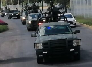 Arriban al Estado 700 elementos del Ejército Mexicano y Guardia Nacional