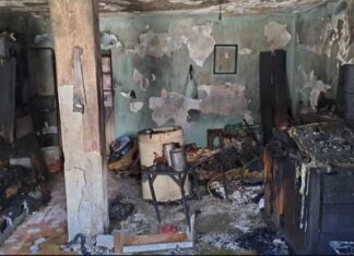 Una mujer de 62 años murió en un incendio al interiores r de su domicilio en la colonia, San Miguel en Leon.