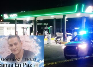 Tres hombres fueron asesinados a balazos en una gasolinera en la carretera Leon- Lagos de Moreno-, la noche de este martes.