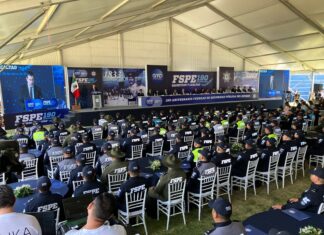 Policía estatal destaca a nivel nacional como una de las mejores del país; Libia Dennis García Muñoz Ledo.