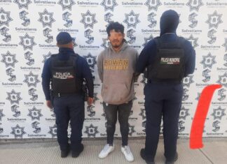 Seguridad Pública logra detención de presunto ladrón en la colonia División del Norte.