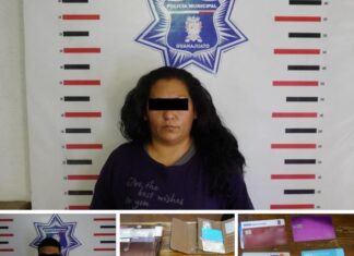 Detiene policía de Guanajuato a pareja de «carteristas», salmantinos, se les aseguraron varias carteras y tarjetas bancarias.