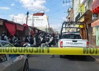 Ataque armado dejo un saldo de un muerto en el mercado Tomasa Esteves en la zona centro de Salamanca.