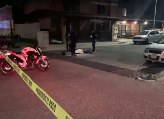 Ejecutan a motociclista en el acceso al Clúster Vizcaíno del fraccionamiento Arboledas de Cd. Bajío, en Salamanca.