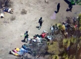 OPERATIVO EN MATEHUALA PERMITE EL RESCATE DE DOS GRUPOS DE PERSONAS MIGRANTES PRIVADAS DE SU LIBERTAD.