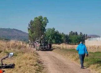 En una brecha encuentran dos cuerpos con huellas de tortura