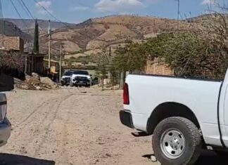 Enfrentamiento entre civiles armados y ministeriales en la comunidad de Comanjillaen Silao, dejo un saldo de un civil muerto y un elemento herido.