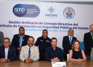 En la Segunda Sesión Ordinaria 2023, del Consejo Directivo del Instituto de Formación en Seguridad Pública del Estado, se tomó la protesta de ley a los dos consejeros ciudadanos que forman parte de este órgano colegiado.