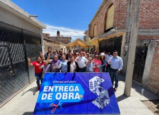 Se invierten más de 4 millones y medio de pesos en mejoramiento de calles en comunidades de Salvatierra.