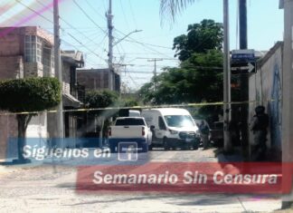 Esta mañana un hombre fue asesinado a balazos al interior de su domicilio en la colonia Valle de los Naranjos, en Celaya