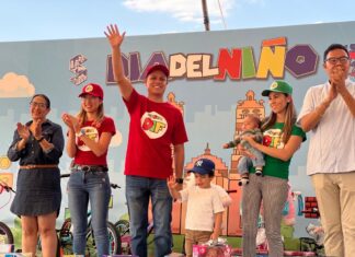 Niños de Salvatierra festejan a lo grande su día