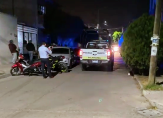 Un hombre, adulto mayor fue asesinado con arma blanca, después de participar en una riña en la colonia Del Parque, en Salamanca.