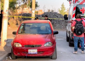 Ataque armado en la colonia Insurgentes en Salamanca, dejo un saldo de dos personas sin vida.