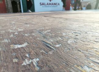 Grupos participantes en el Día Internacional de Danza en Salamanca, denuncian públicamente nulo apoyo por parte de las autoridades municipales.