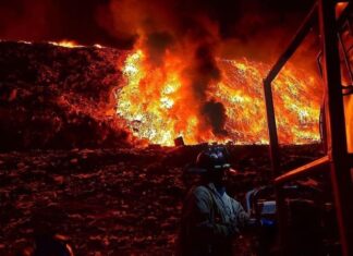 Se activa el Comité Estatal de Seguridad en Salud y se declara en sesión permanente por el incendio en la capital.