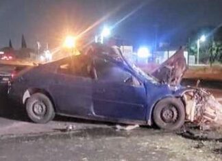 Un muerto en accidente en la carretera Comonfort-Celaya , en la entrada de la comunidad Teneria del Santuario
